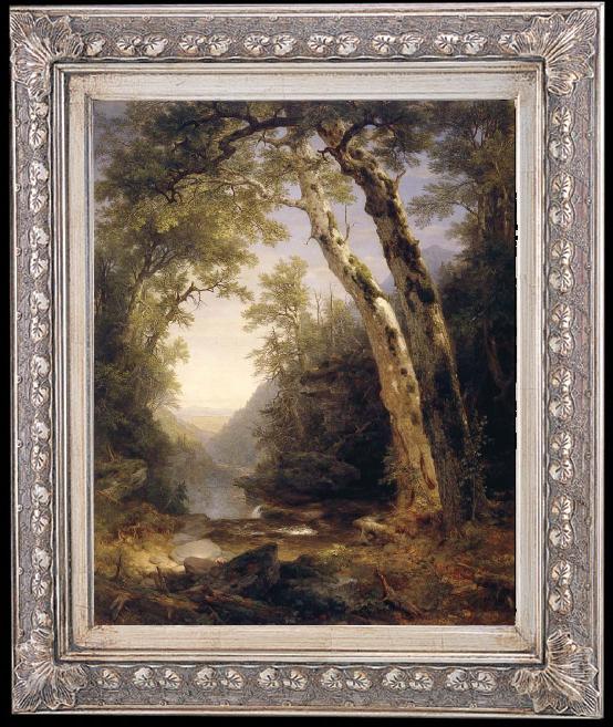 framed  Asher Brown Durand The Catskills, Ta159